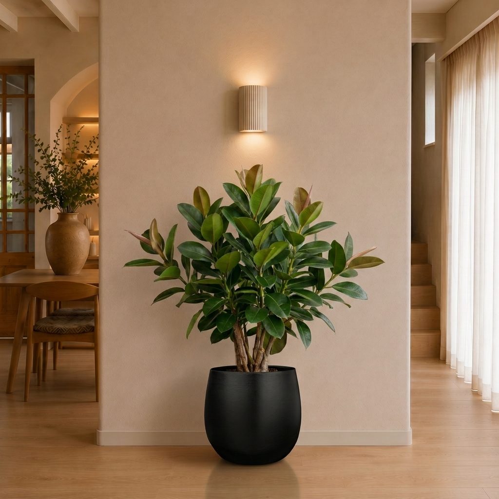 Ficus Robusta vertakt - 150 cm Ficus Robusta vertakt - 150 cm