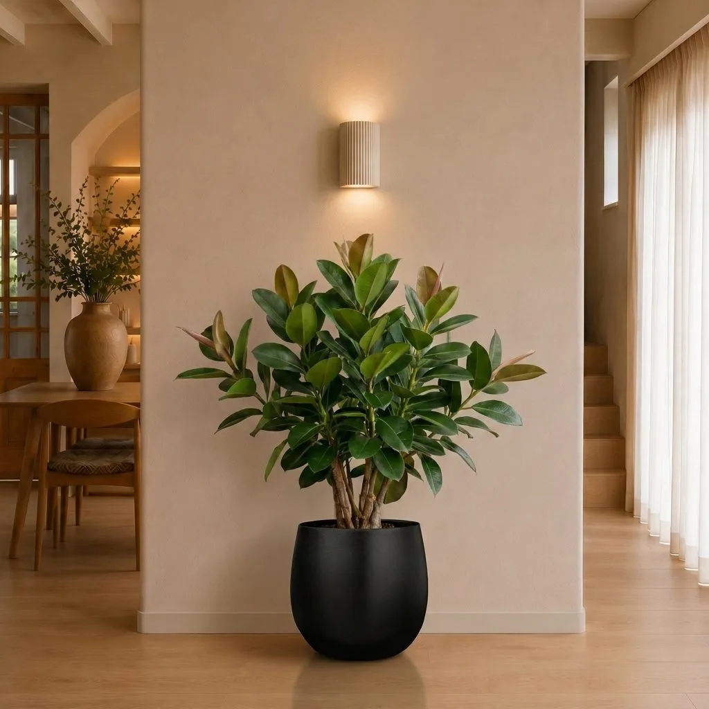 Ficus Robusta vertakt - 150 cm Ficus Robusta vertakt - 150 cm