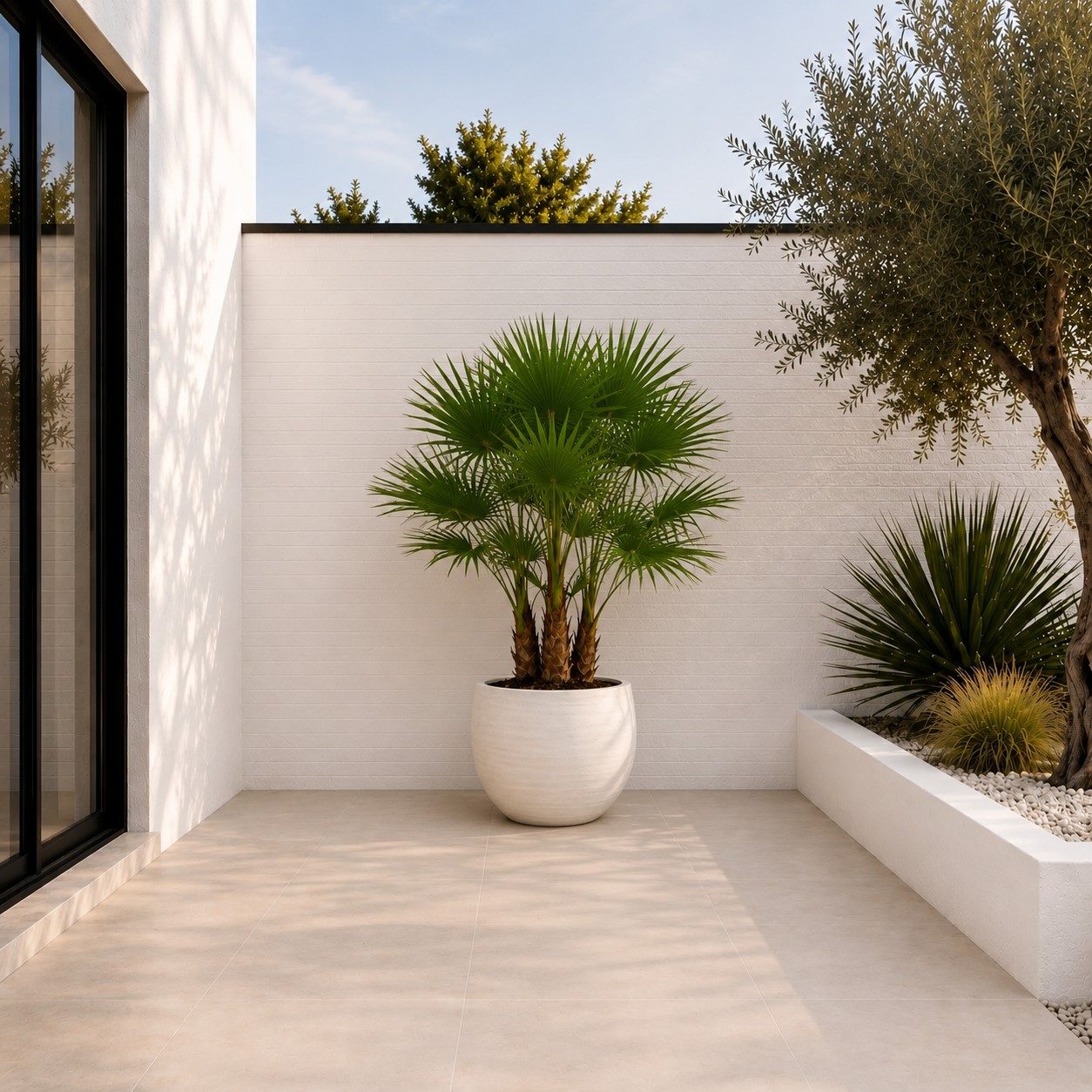 Trachycarpus multi stam – 230 cm