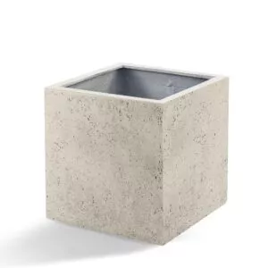 Pot Grigio Cube Antique White