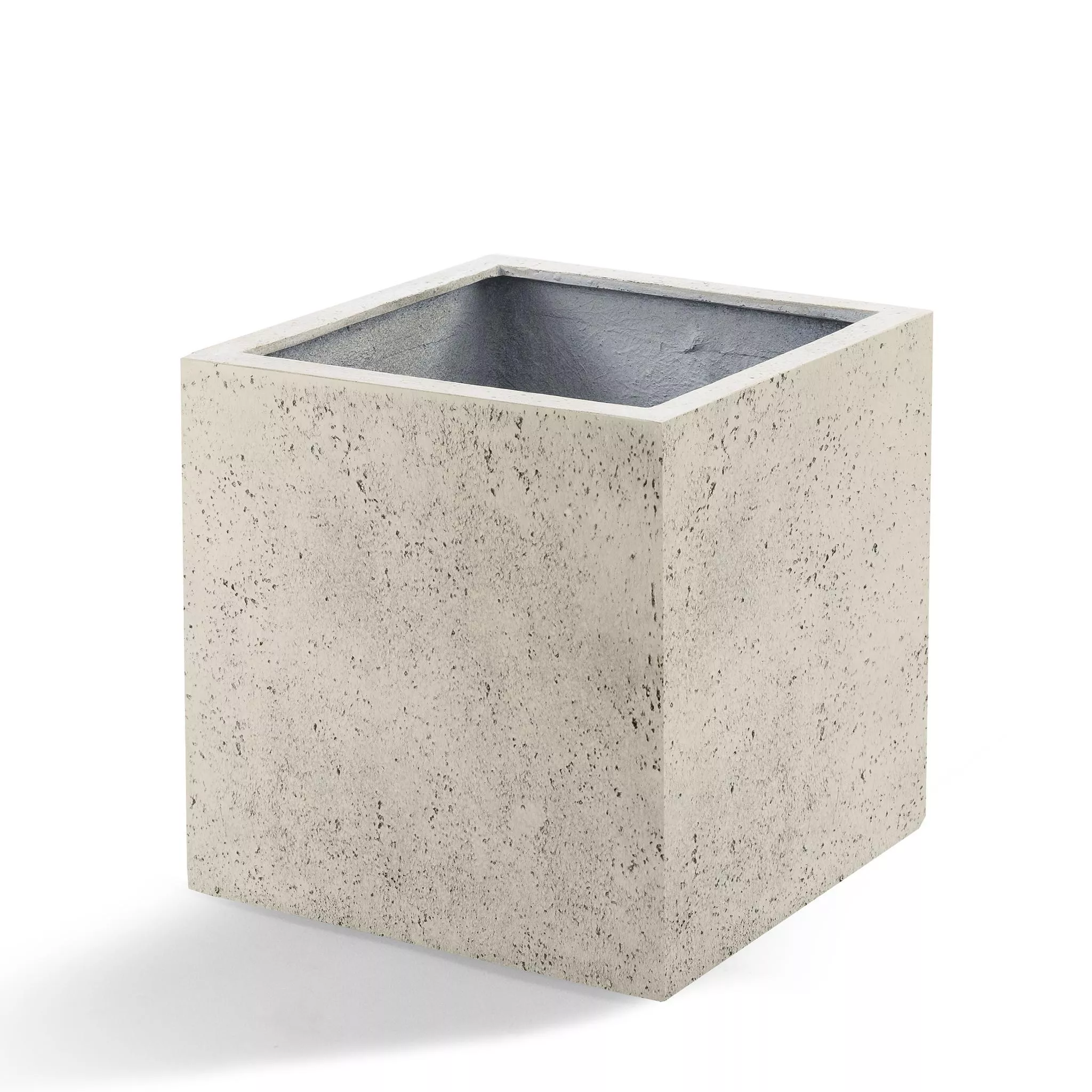 Pot Grigio Cube Antique White