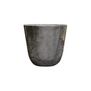 Pot Palermo marble grijs - D30 x H28