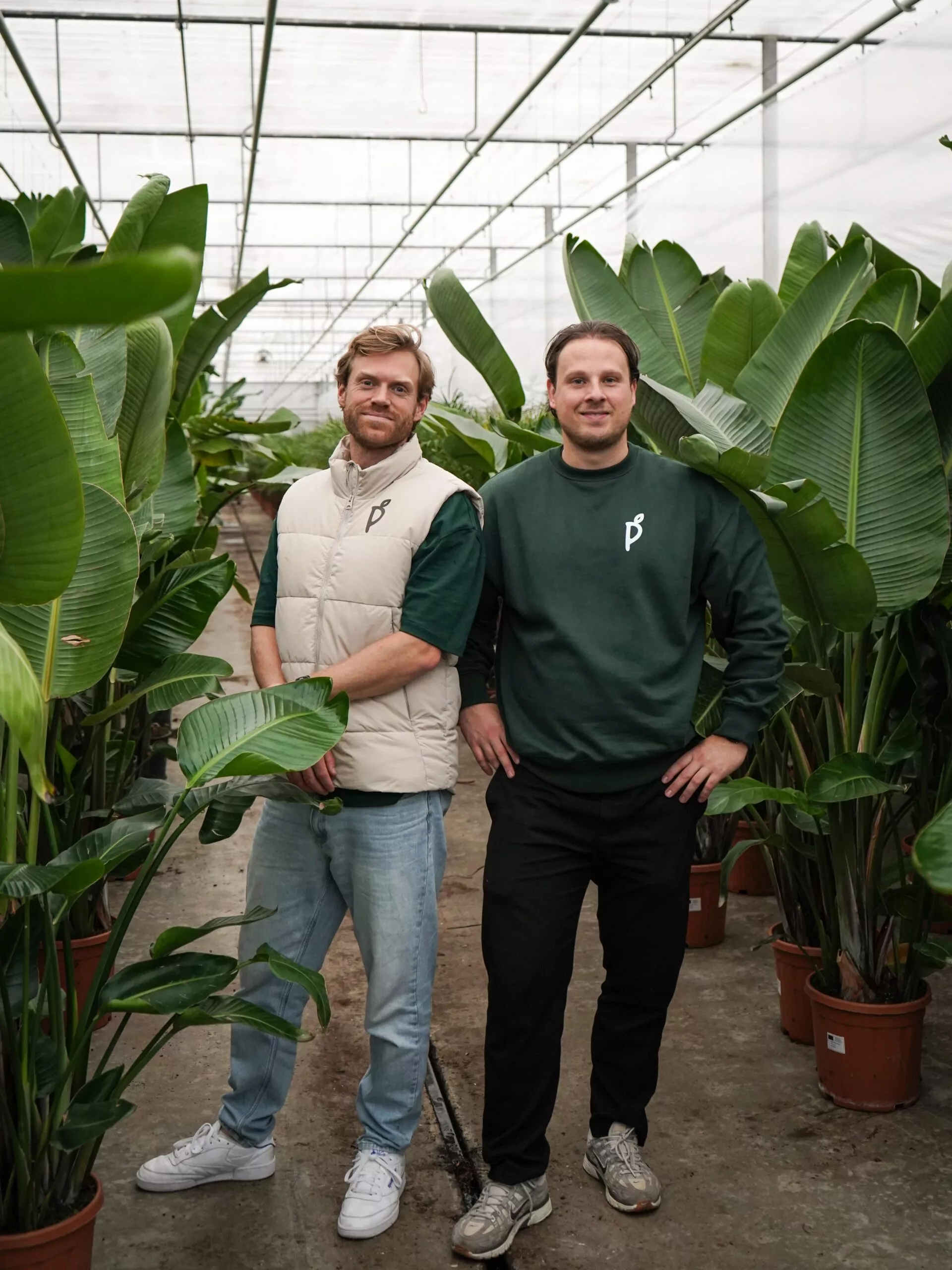 Ward en Danny in de kwekerij!