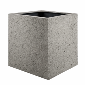 Pot Grigio Cube Natural Concrete – D50 x H50