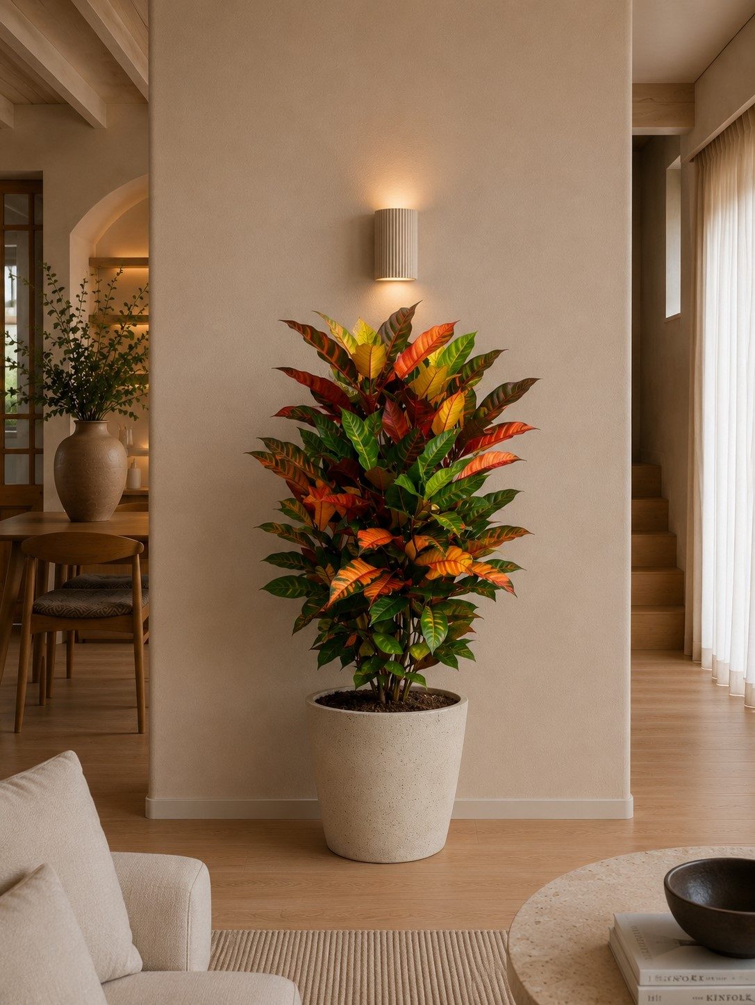 Codiaeum (Croton) Iceton vertakt - 110 cm Codiaeum (Croton) Iceton vertakt - 110 cm