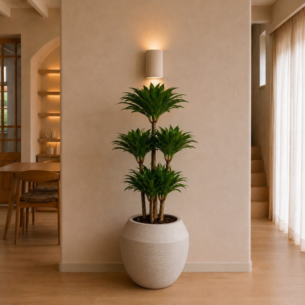 Dracaena Compacta Carrousel - 130 cm Dracaena Compacta Carrousel - 130 cm
