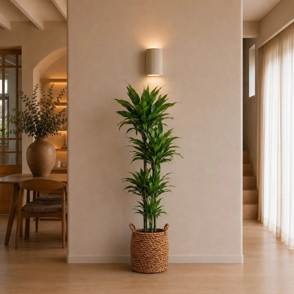 Dracaena Janet Lind vertakt - 120 cm Dracaena Janet Lind vertakt - 120 cm