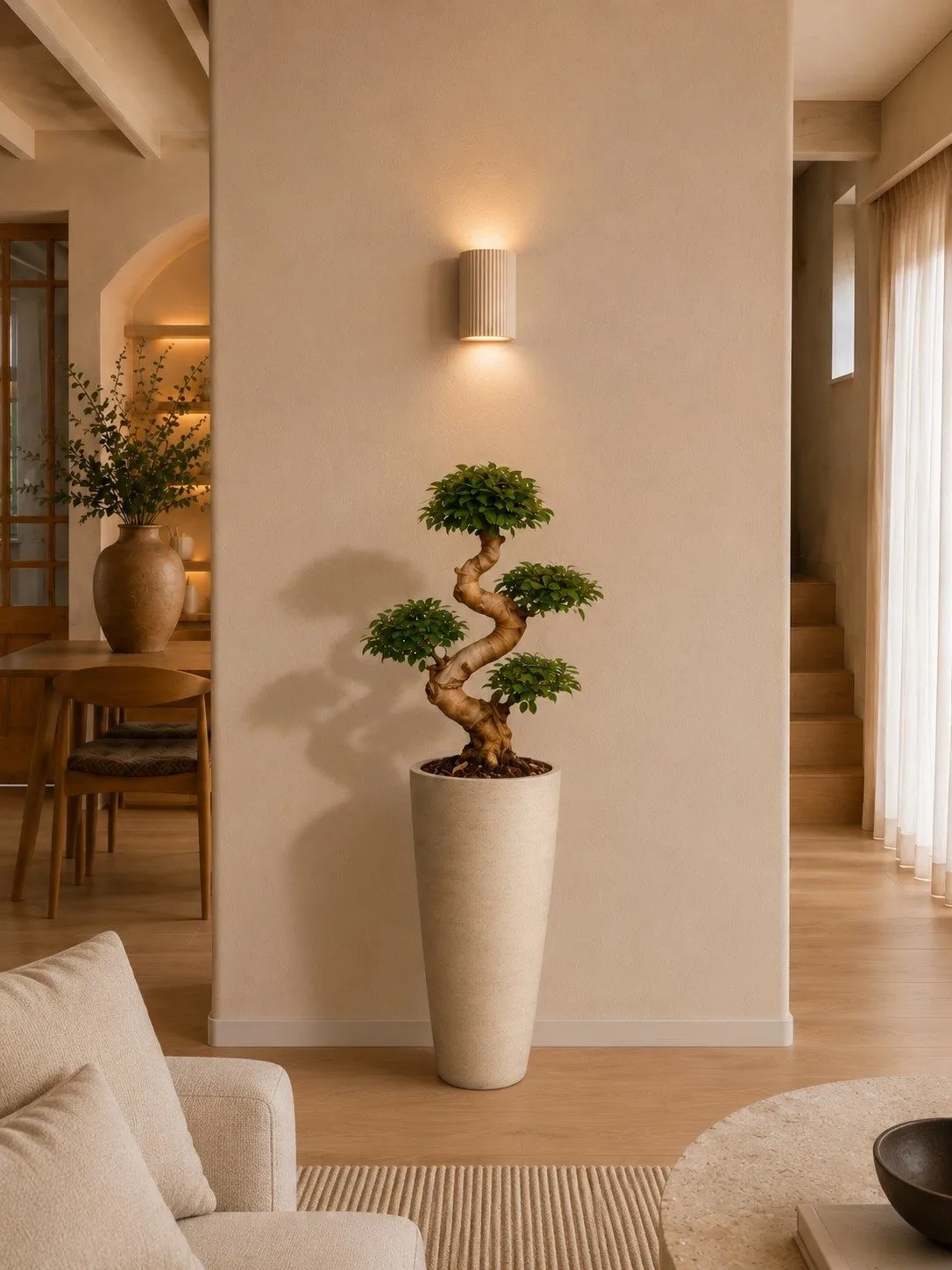 Ficus Microcarpa Ginseng - 80 cm Ficus Microcarpa Ginseng - 80 cm