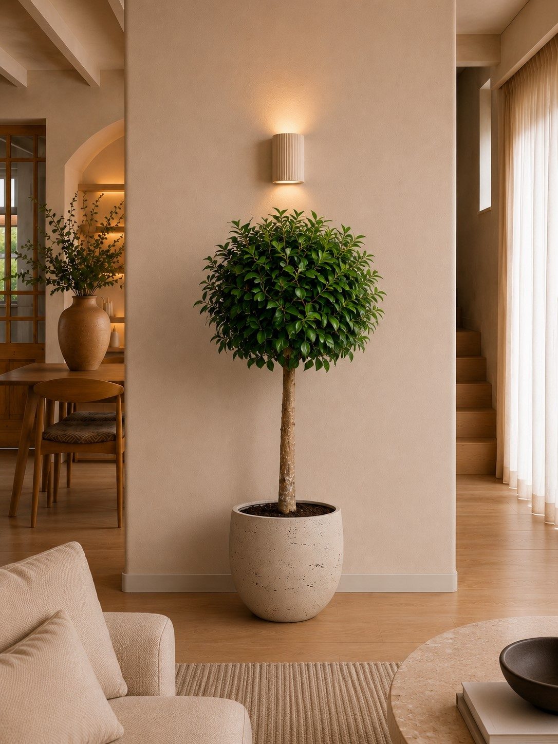 Ficus Nitida op stam – 130 cm