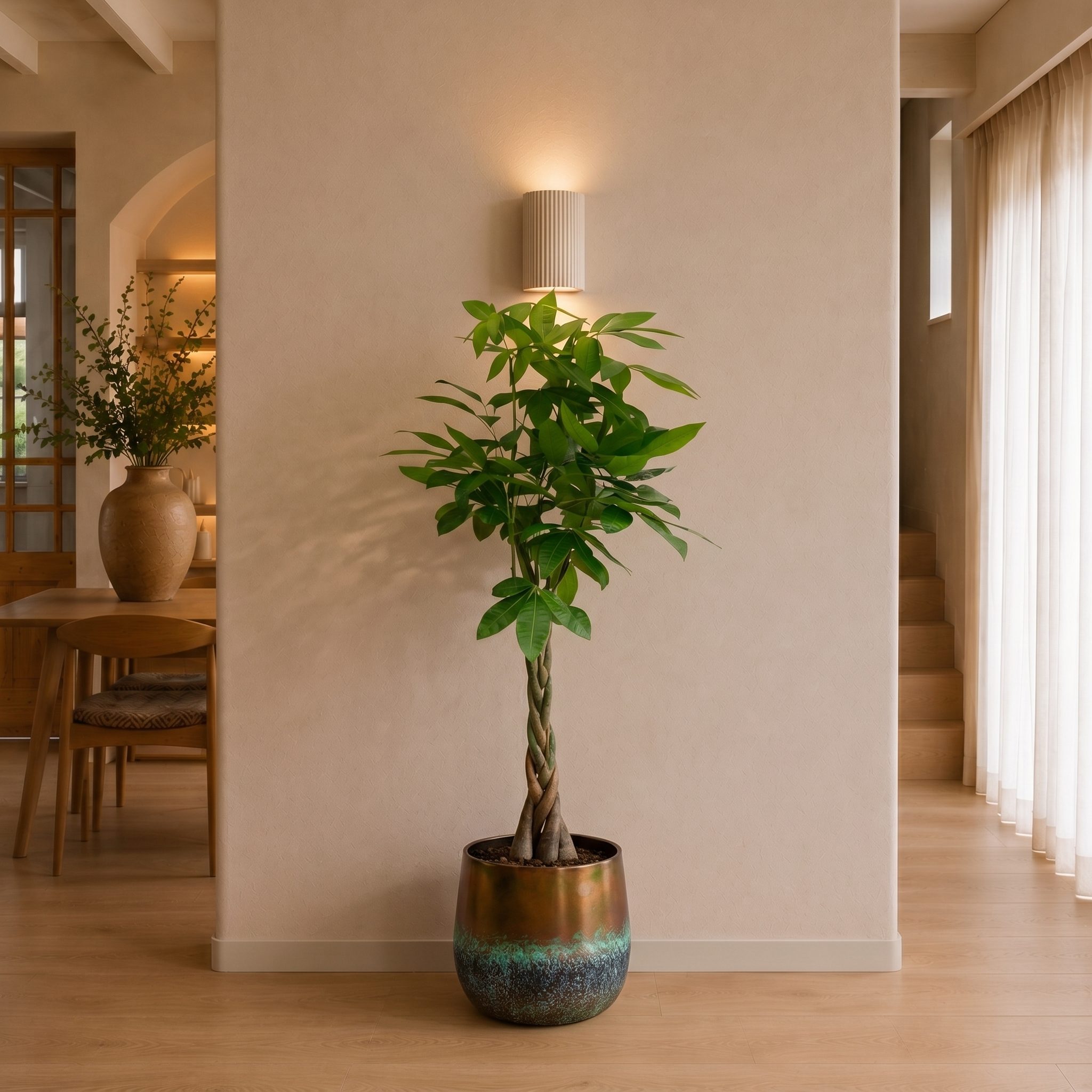 Pachira Aquatica (Geldboom) - 140 cm