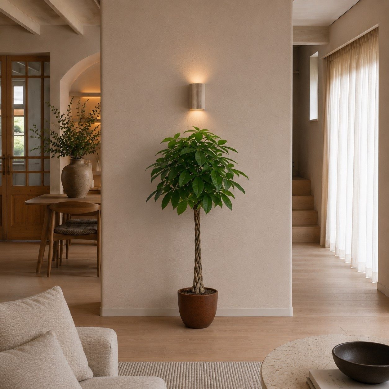 Pachira Aquatica (Geldboom) - 150 cm