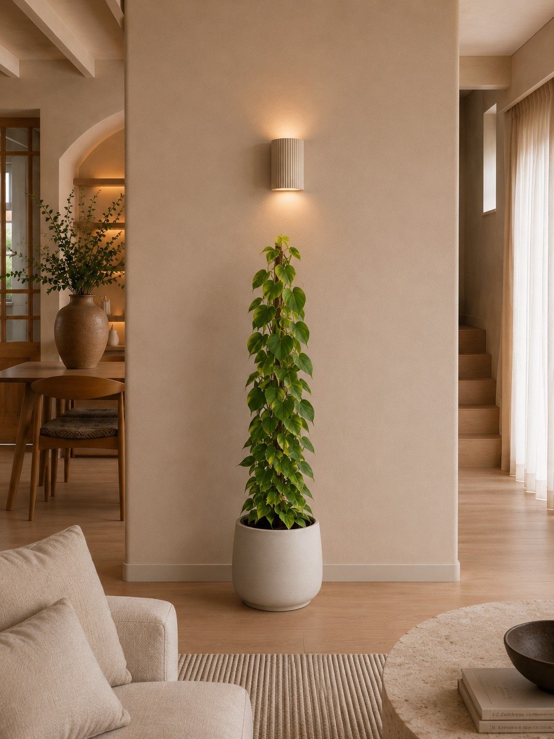 Philodendron Scandens Brasil gaasrek - 160 cm