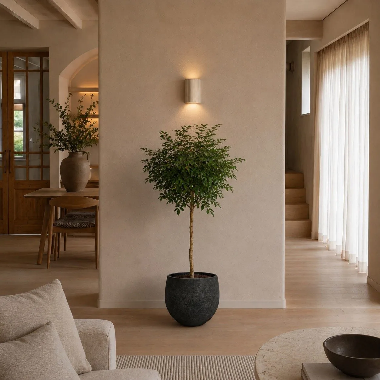 Schefflera (Vingerplant) op stam - 200 cm