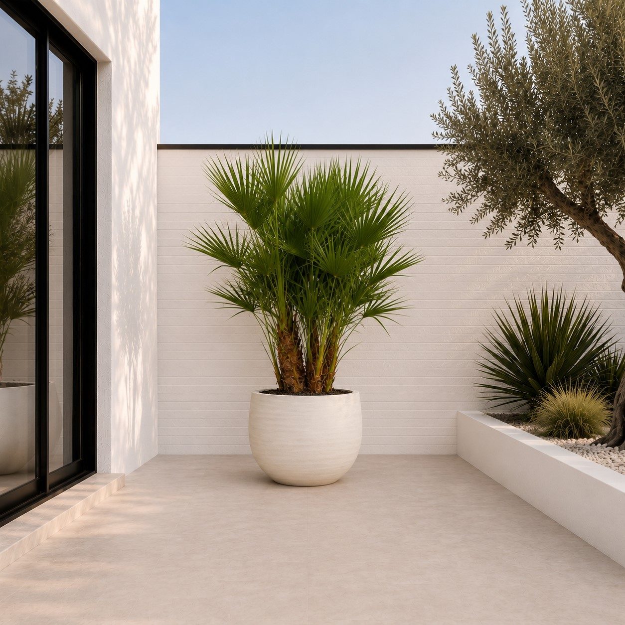 Chamaerops Humilis multi stam – 210 cm