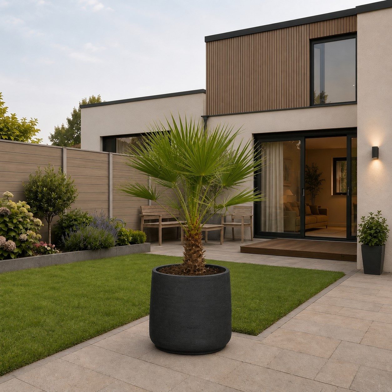 Chamaerops Humilis op stam – 150 cm