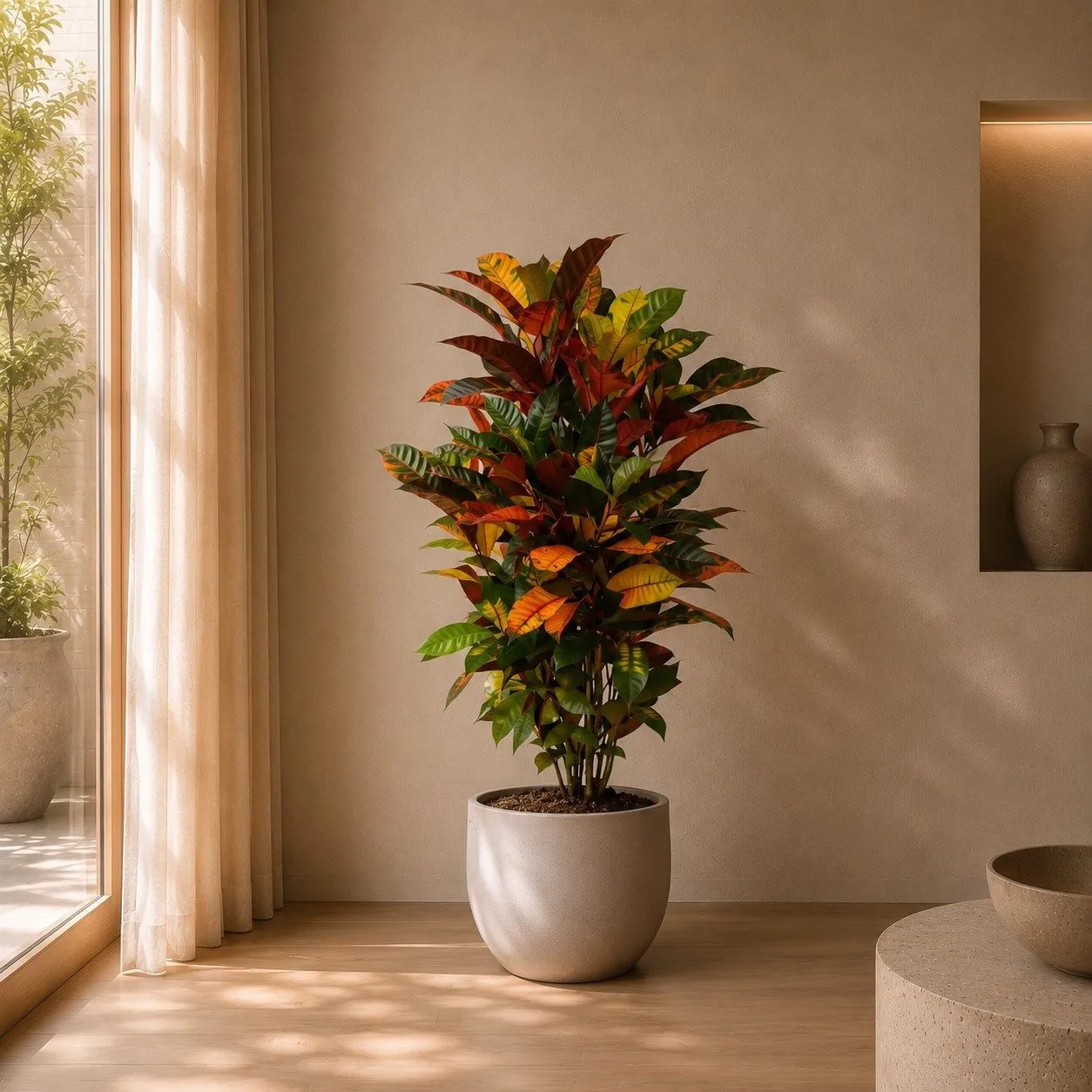 Codiaeum (Croton) Iceton vertakt – 100 cm