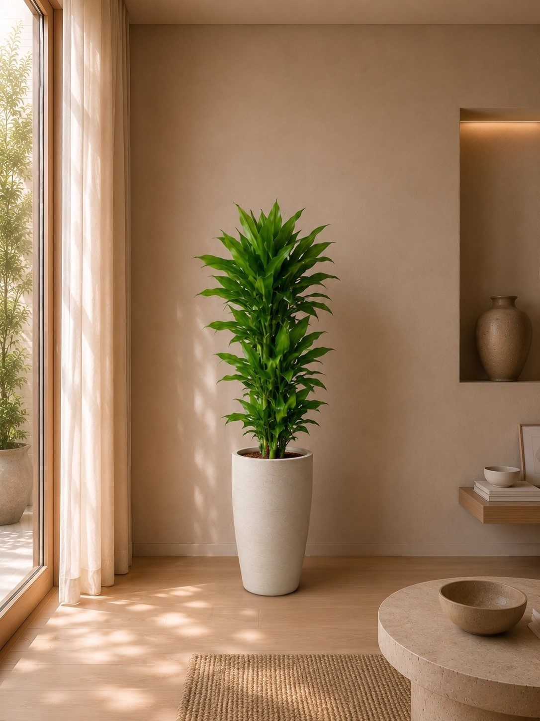 Dracaena Janet Lind vertakt - 120 cm