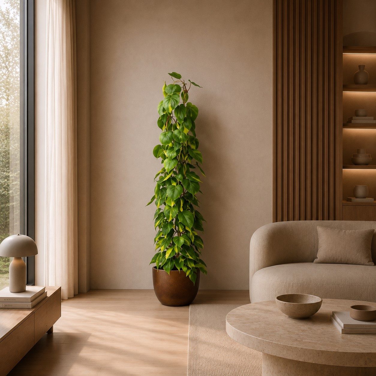 Philodendron Scandens Brasil gaasrek - 160 cm