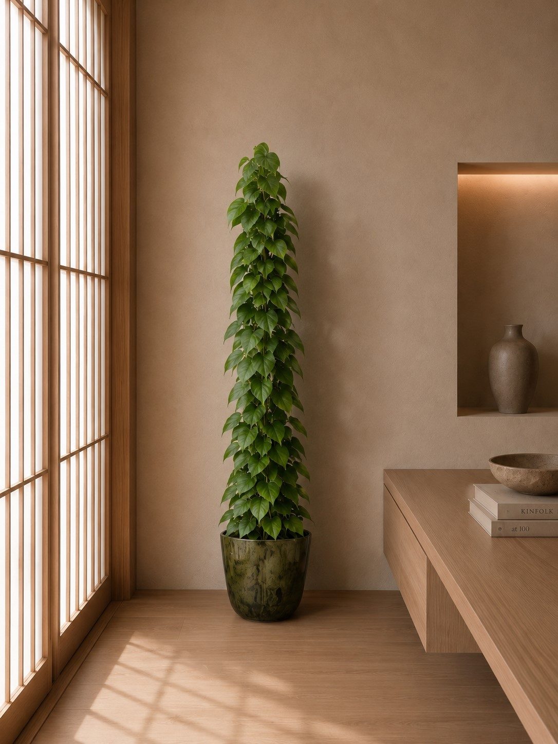 Philodendron Scandens gaasrek - 150 cm